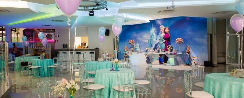 decoração festa infantil da frozen